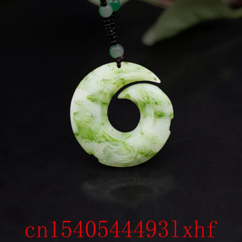 Natural White Green Jade Rune Pendant Necklace Beads Fashion Jewelry Double-sided Carved Luxury Charm Amulet Gifts for Women Men
Natural White Green Jade Rune Pendant Necklace Beads Fashion Jewelry Double-sided Carved Luxury Charm Amulet Gifts for Women Men