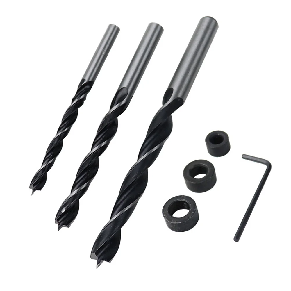 12PCS 6/8/10mm Wood Drill Bit 3-in-1 Screw Tapping Bit With Limiter Hole Puncher Drill Bits Workshop Equipment Power Tools
12PCS 6/8/10mm Wood Drill Bit 3-in-1 Screw Tapping Bit With Limiter Hole Puncher Drill Bits Workshop Equipment Power Tools