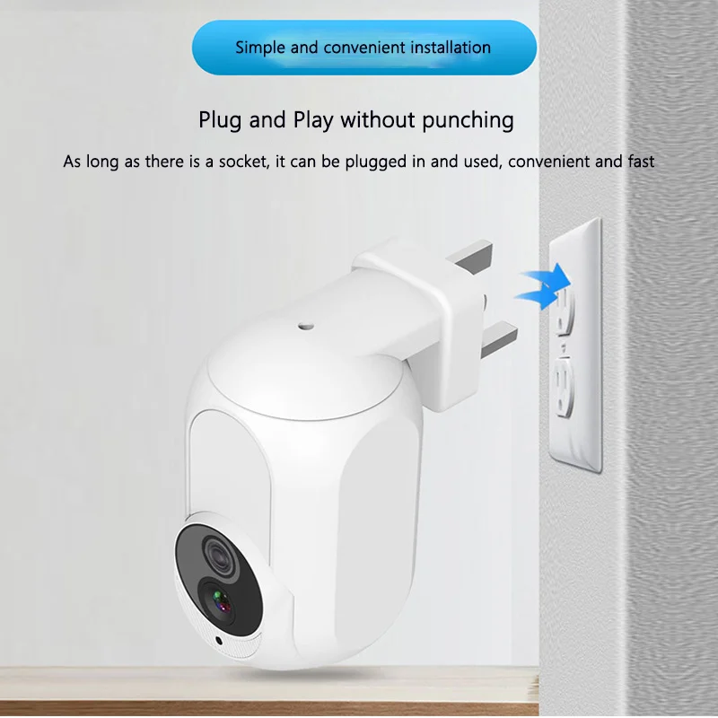 Movement Detection Alarm Intelligent Full Color Night Vision Surveillance Camera Graffiti Smart Indoor WIFI Shaking Head Monitor
Movement Detection Alarm Intelligent Full Color Night Vision Surveillance Camera Graffiti Smart Indoor WIFI Shaking Head Monitor