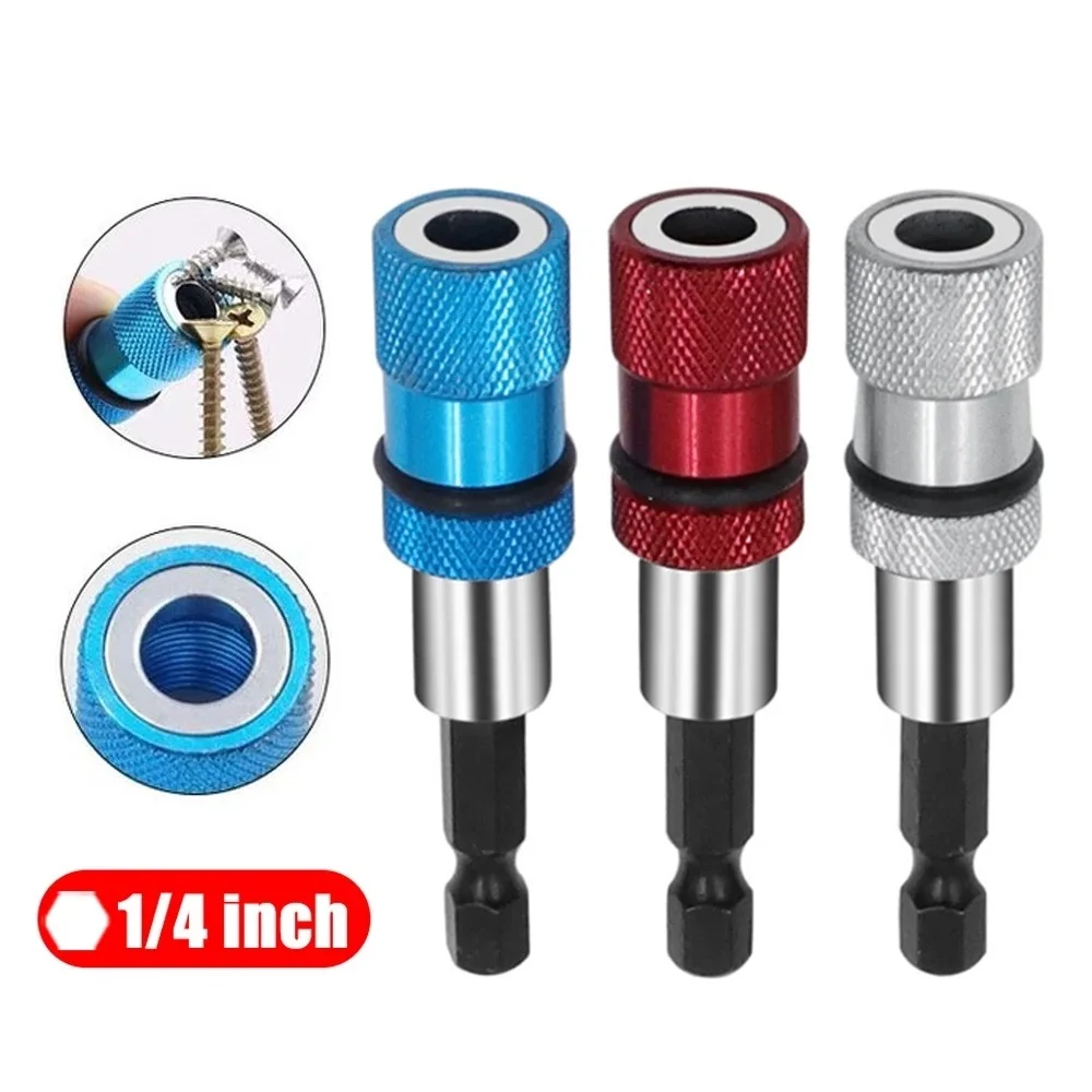 1/4 Inch Hex Shank Magnetic Bit Holder Screwdriver Drill Bits Extension Bar Multifunctional Explosion-proof Non-Slip Electric
1/4 Inch Hex Shank Magnetic Bit Holder Screwdriver Drill Bits Extension Bar Multifunctional Explosion-proof Non-Slip Electric