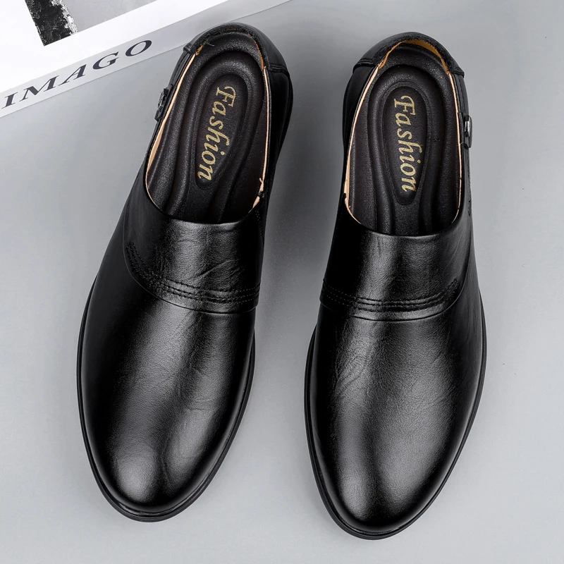 Casual Mens Dress Shoes Classic Business Party Genuine Leather Comfortable Breathable Slip on Flat Men's Loafers Driving Shoes
Casual Mens Dress Shoes Classic Business Party Genuine Leather Comfortable Breathable Slip on Flat Men's Loafers Driving Shoes