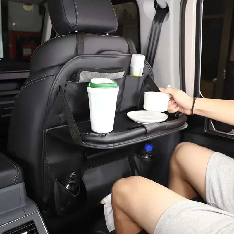 Car Seat Back Organizer Auto Back Seat Storage Bag with Foldable Table Tray Tablet Holder Tissue Box Car Accessories
Car Seat Back Organizer Auto Back Seat Storage Bag with Foldable Table Tray Tablet Holder Tissue Box Car Accessories
