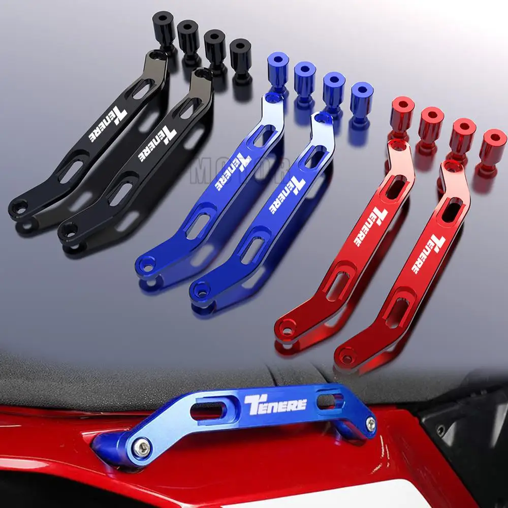 

For Yamaha Tenere 700 XTZ700 2019-2023 Motorcycle Passenger Rear Grab Handle Set Tenere 700 World Raid 2022 T700 Rally 2020-2023