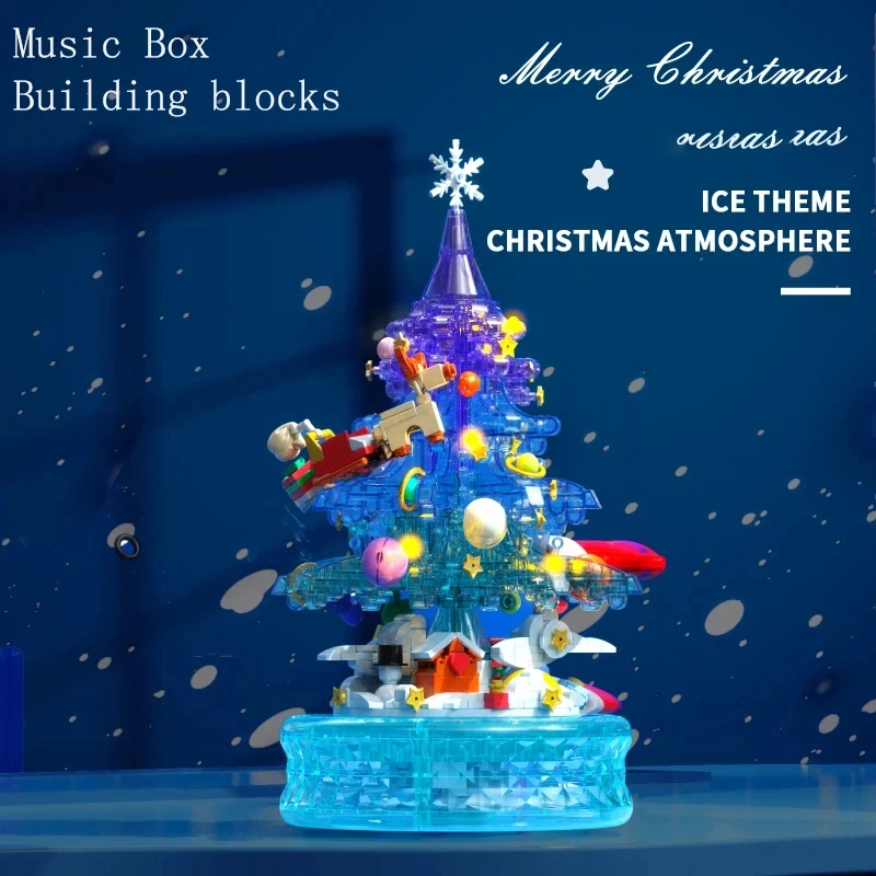 Fantasy Christmas Tree Music Box Building Blocks Romantic Lighting Music Box Desktop Decoration Children Bricks Toys Girls Gift
Fantasy Christmas Tree Music Box Building Blocks Romantic Lighting Music Box Desktop Decoration Children Bricks Toys Girls Gift