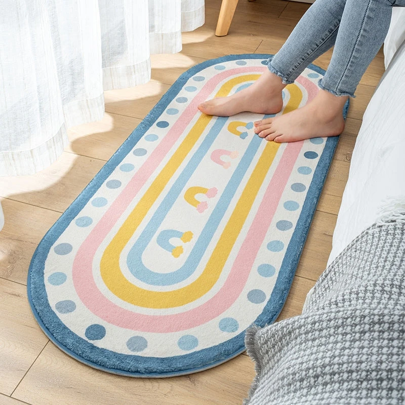 Thick Plush Bedroom Bedside Rugs INS Style Carpet for Kids Room Bathroom Living Room Non-Slip Home Decor Long Floor Mat Cushion
Thick Plush Bedroom Bedside Rugs INS Style Carpet for Kids Room Bathroom Living Room Non-Slip Home Decor Long Floor Mat Cushion