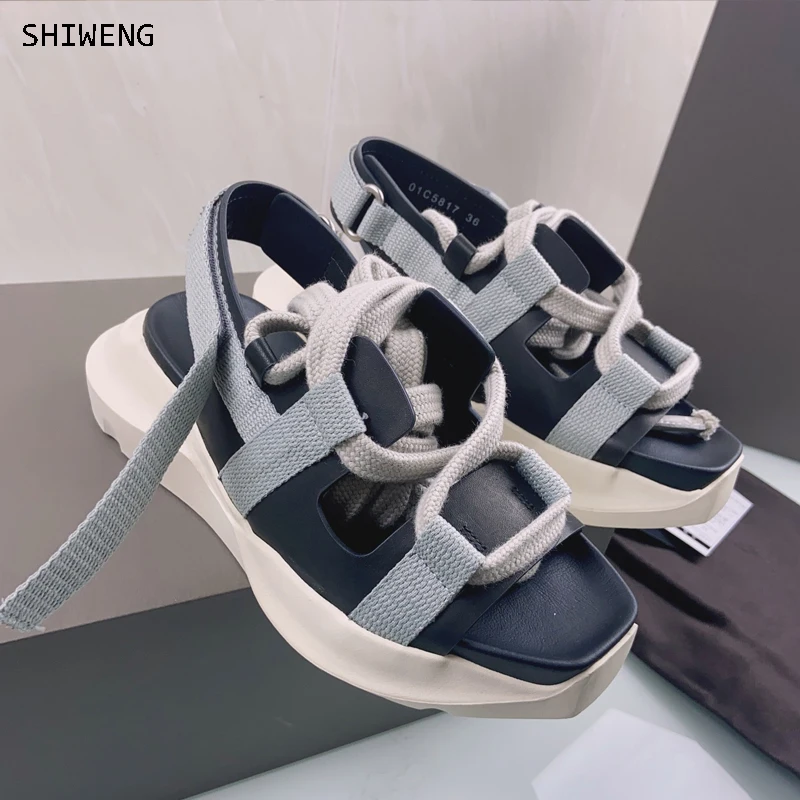 2023 Summer Casual Thick Sole Roman Sandals Women Genuine Leather Luxury Concise Flat Sandals High Quality Designers Shoes
2023 Summer Casual Thick Sole Roman Sandals Women Genuine Leather Luxury Concise Flat Sandals High Quality Designers Shoes