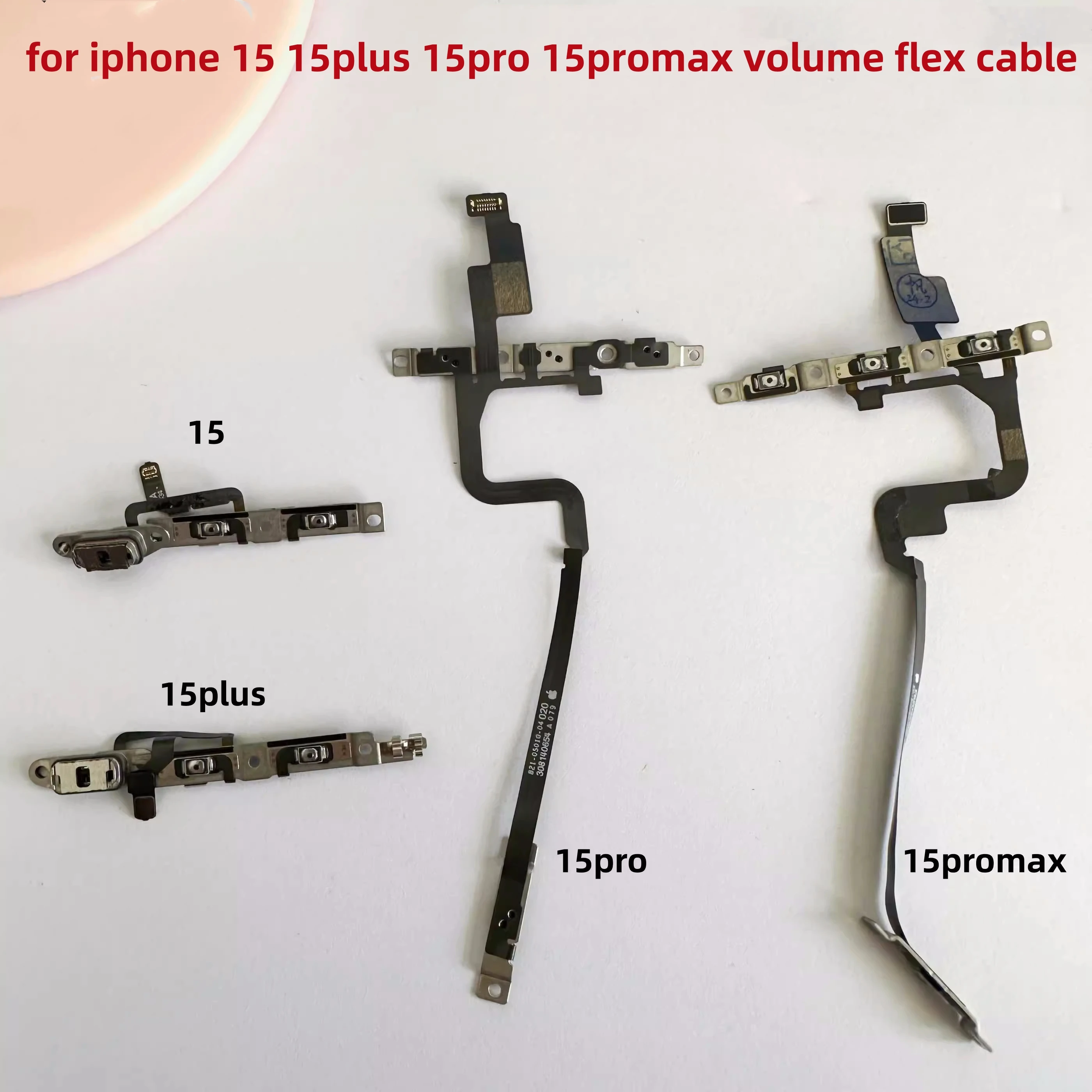 Alideao-power and volume flex cable for iPhone 15 15 Plus 15 Pro 15 Pro Max,on/off flex cable,Mute Button,Original,1PCS
Alideao-power and volume flex cable for iPhone 15 15 Plus 15 Pro 15 Pro Max,on/off flex cable,Mute Button,Original,1PCS