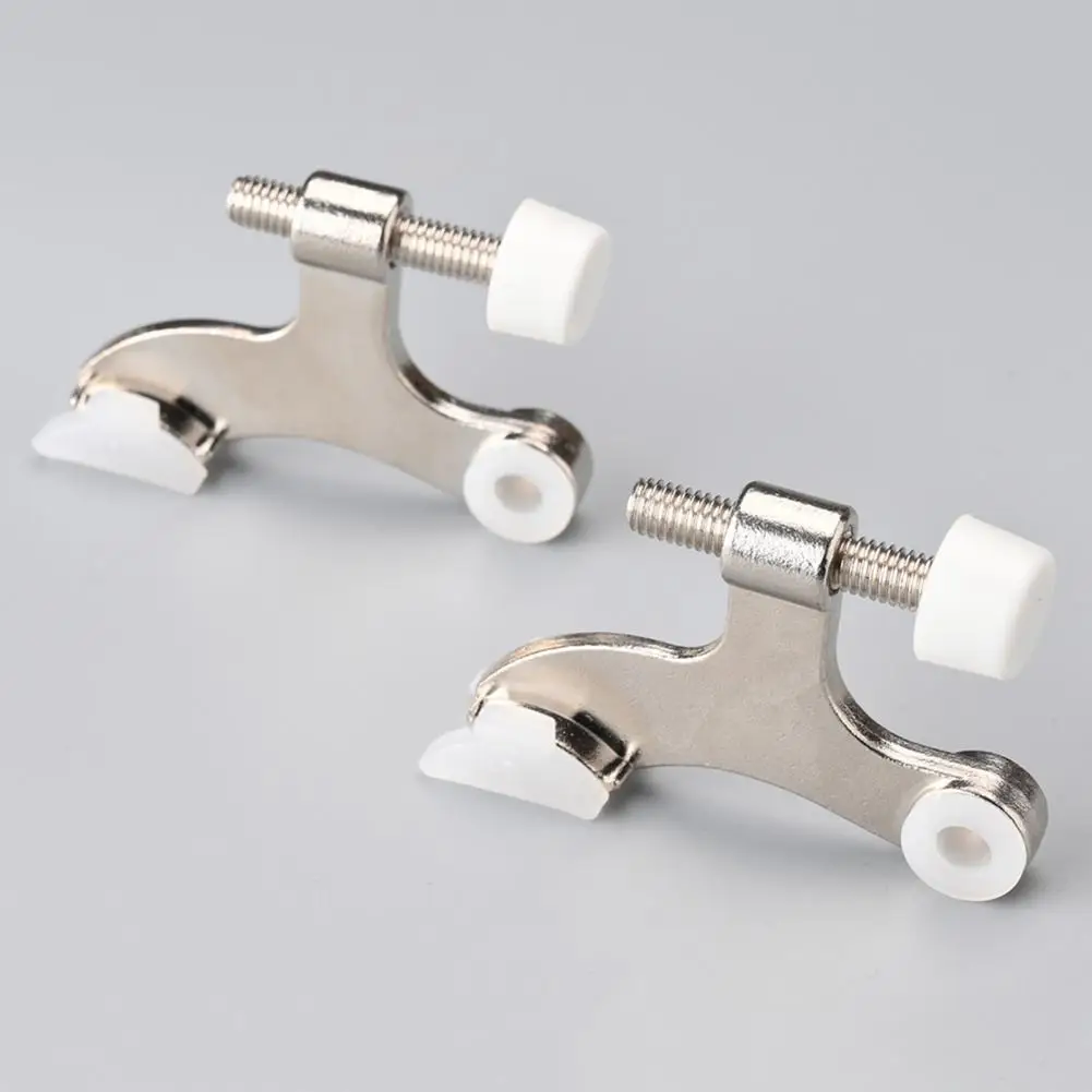 Wall-friendly Door Stopper Adjustable Satin Nickel Door Stopper Set with Durable Rubber Bumper Tips Easy-installation for Heavy
Wall-friendly Door Stopper Adjustable Satin Nickel Door Stopper Set with Durable Rubber Bumper Tips Easy-installation for Heavy