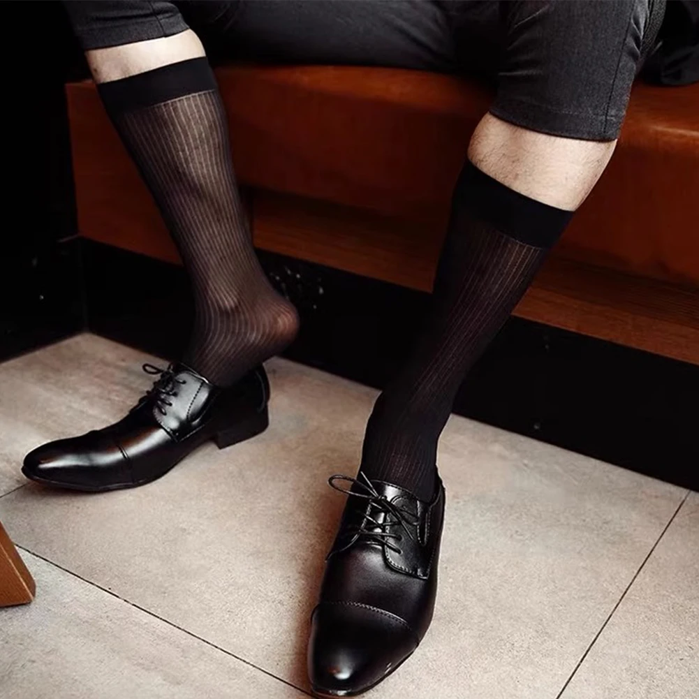 Striped Mens Socks Soft Summer Ultra Thin 1 Pair Breathable Business Socks Comfortable Dress Socks Knee High Comfy
Striped Mens Socks Soft Summer Ultra Thin 1 Pair Breathable Business Socks Comfortable Dress Socks Knee High Comfy