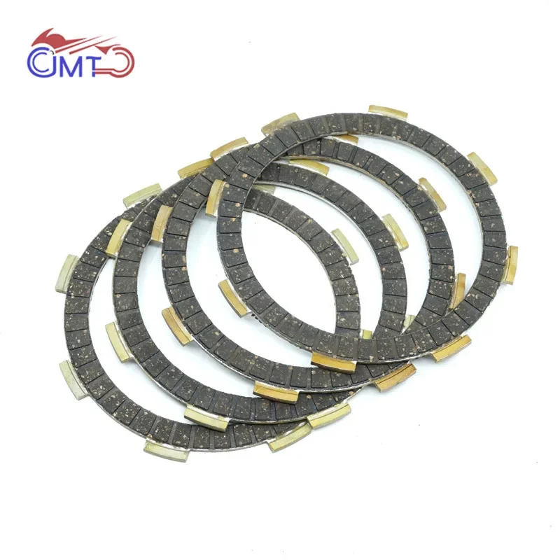 

For Honda ATV ATC200 ATC200E ATC200ES M S Big Red 1981-1986 Clutch Friction Disc Plate Kit 4 Pieces 1982 1983 1984 1985