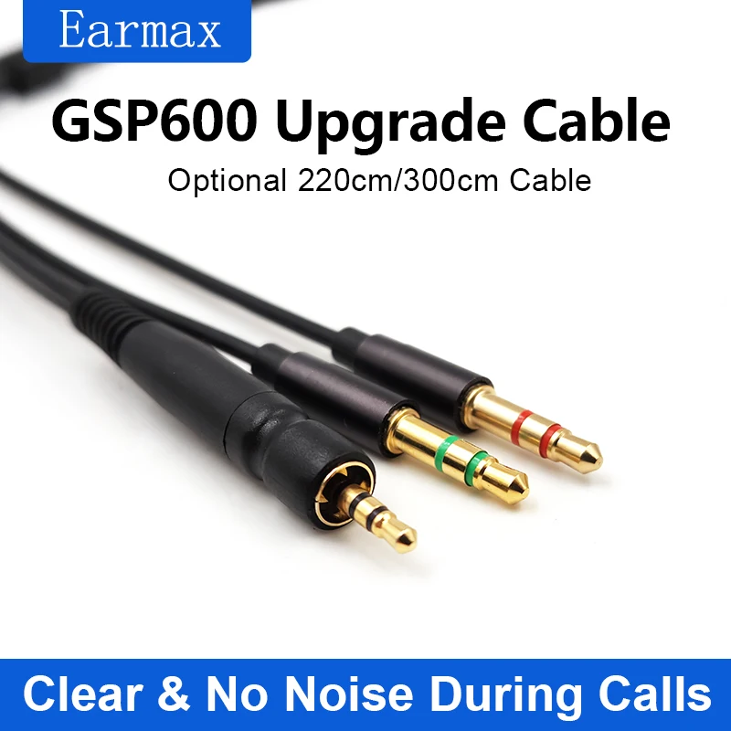 

For Sennheiser EPOS H3 GSP300 H6PRO GSP600 GSP670 G4ME ONE G4ME ZERO GSP600 GSP500 GSP550 GSP301 PC373D Game Headphone Cable
