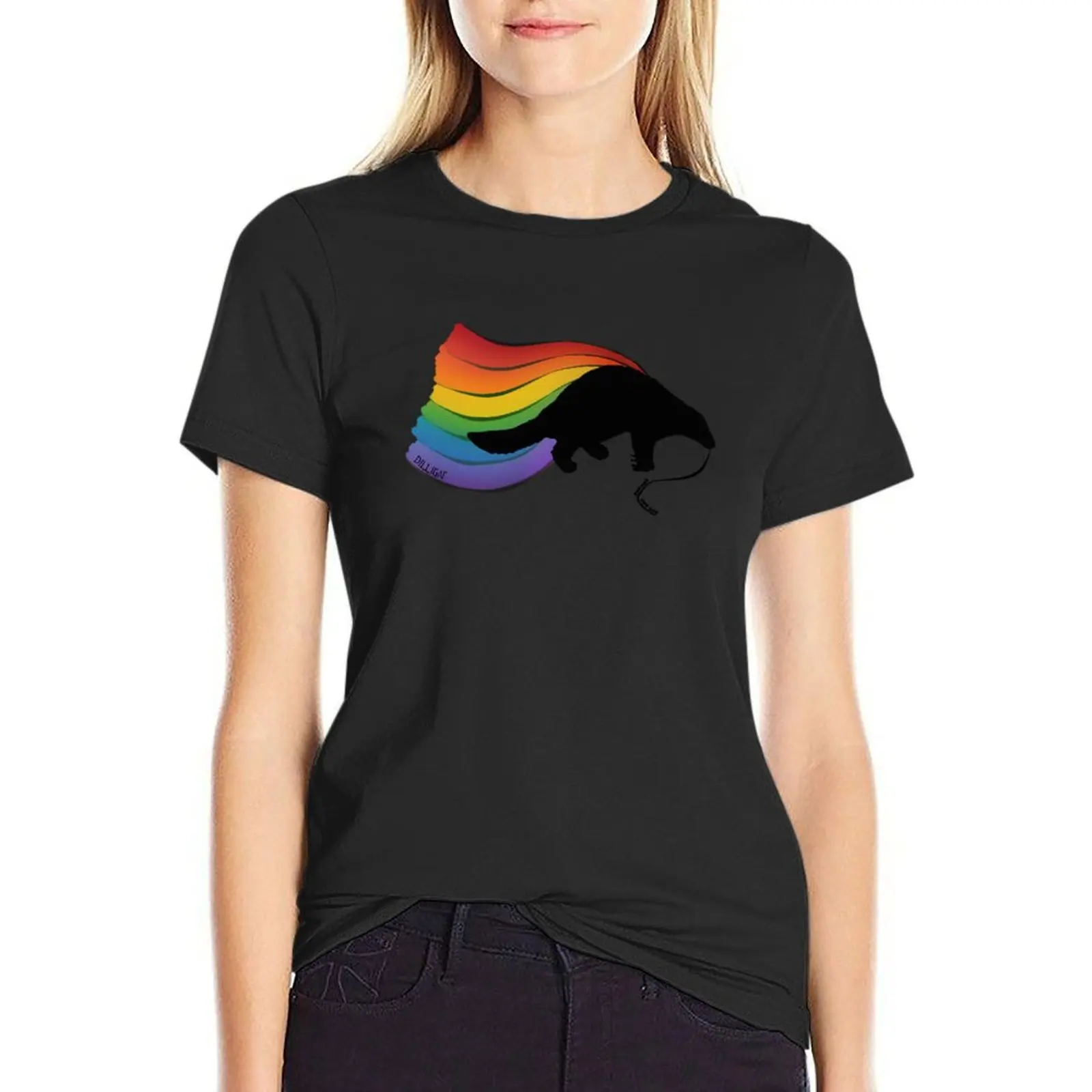 Pangolin Rainbow Power! T-Shirt kawaii clothes korean fashion summer clothes anime clothes womans clothing
Pangolin Rainbow Power! T-Shirt kawaii clothes korean fashion summer clothes anime clothes womans clothing