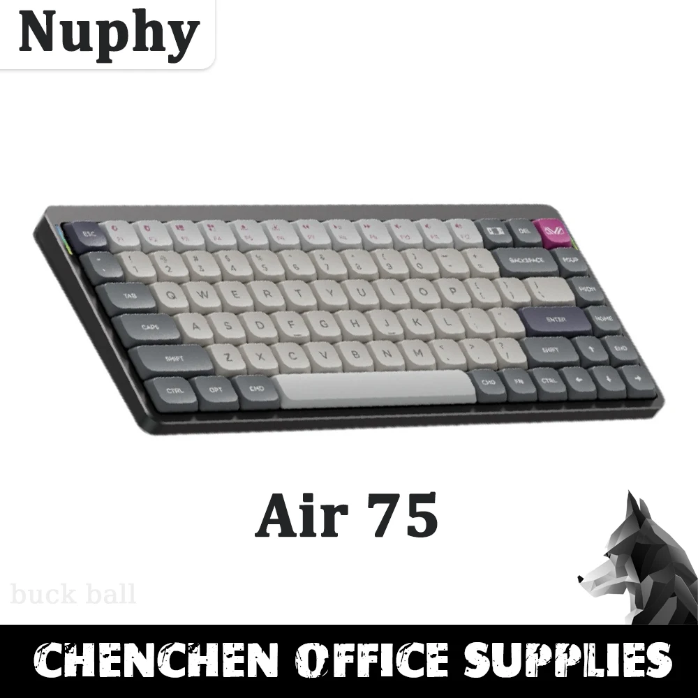 Беспроводная механическая клавиатура Nuphy X Ayaneo Air75, низкопрофильная, 75% дюйма, Bluetooth, 2,4 ГГц, переключатель Gateron, совместимая с Win Mac, подарок на день рождения
Беспроводная механическая клавиатура Nuphy X Ayaneo Air75, низкопрофильная, 75% дюйма, Bluetooth, 2,4 ГГц, переключатель Gateron, совместимая с Win Mac, подарок на день рождения
