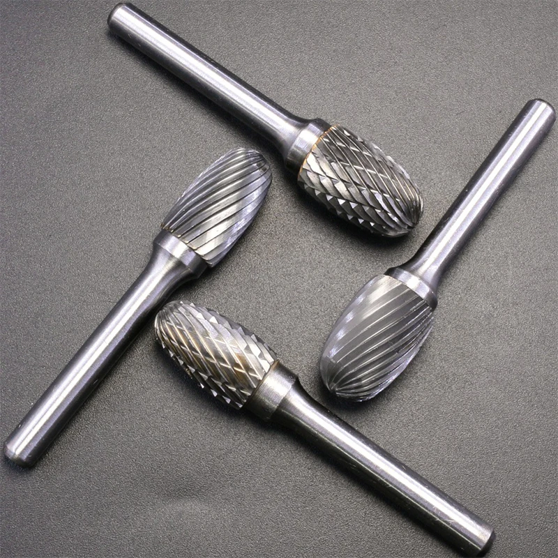 E/EX Type Tungsten Steel Grinding Head, Carbide Rotary File, Single and Double Groove Cutter, Metal Grinding and Engraving Tool
E/EX Type Tungsten Steel Grinding Head, Carbide Rotary File, Single and Double Groove Cutter, Metal Grinding and Engraving Tool
