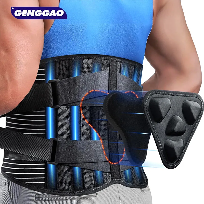 1Pcs Back Brace for Lower Back Pain Women&Men,Breathable Lumbar Support with Lumbar Pad Giving Better Stable Support- Adjustable
1Pcs Back Brace for Lower Back Pain Women&Men,Breathable Lumbar Support with Lumbar Pad Giving Better Stable Support- Adjustable