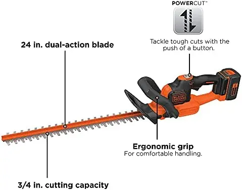 MAX* Cordless Hedge Trimmer with POWERCOMMAND Powercut, 24-Inch (LHT341FF) Weed wacker уход за газоном Utiles desbr
MAX* Cordless Hedge Trimmer with POWERCOMMAND Powercut, 24-Inch (LHT341FF) Weed wacker уход за газоном Utiles desbr