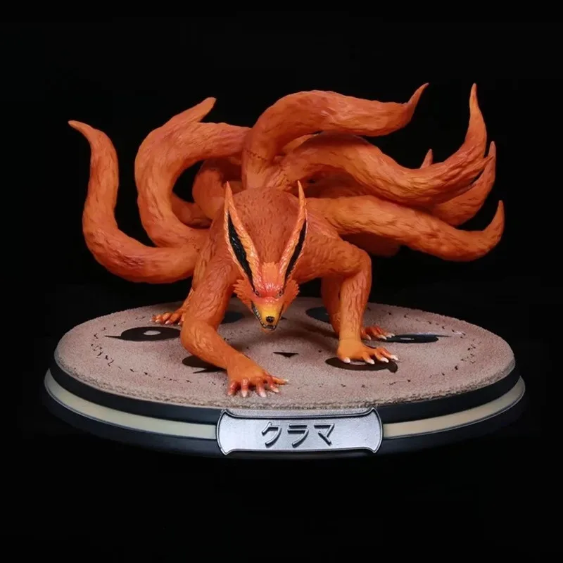 Фигурки героев аниме Kurama Tail Beast база из ПВХ для сцены 19 см коллективные