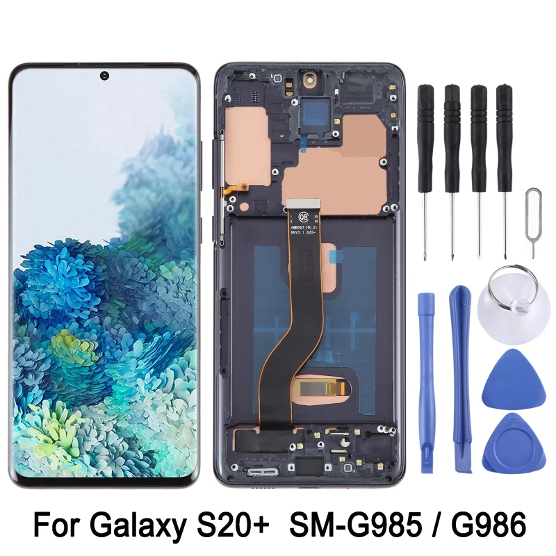 OLED ЖК-экран для Samsung Galaxy S20 Plus 4G 5G G986 дигитайзер в сборе с рамкой
OLED ЖК-экран для Samsung Galaxy S20 Plus 4G 5G G986 дигитайзер в сборе с рамкой