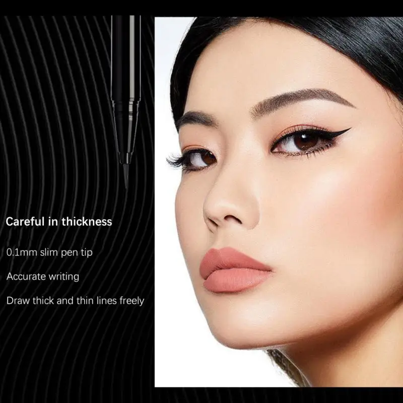 Wholesale Thin Liquid Eyeliner Pen Silk Black Eye Liner Pencil 24 Hours Long Lasting Water-Proof Eyes Makeup Tools Eye Shadow
Wholesale Thin Liquid Eyeliner Pen Silk Black Eye Liner Pencil 24 Hours Long Lasting Water-Proof Eyes Makeup Tools Eye Shadow