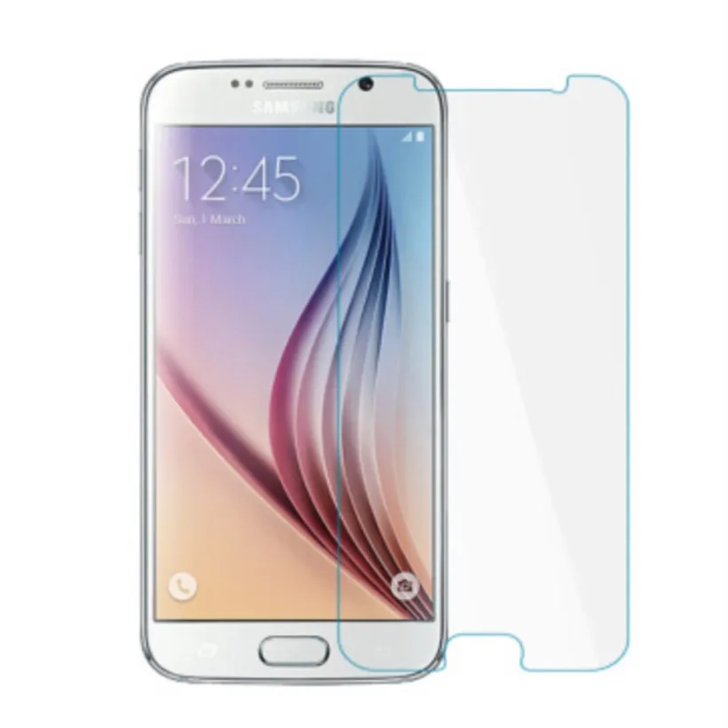 

5 pcs tempered explosion proof protective glass for samsung galaxy s6 g9200 premium screen protector guard toughened film