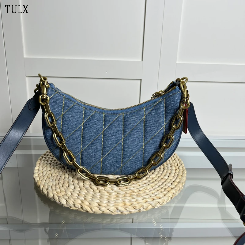 TULX 2024 Summer Suger Color bag New Fashion Women Female Hobos Bags Casual Solid Color Underarm Bag PU Leather Half Moon Tote
TULX 2024 Summer Suger Color bag New Fashion Women Female Hobos Bags Casual Solid Color Underarm Bag PU Leather Half Moon Tote