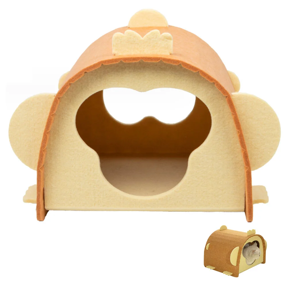 Cat Nest Bed Convenient House Indoor Pet Felt Hut Breathable Sleeping Small Pets Wear-resistant
Cat Nest Bed Convenient House Indoor Pet Felt Hut Breathable Sleeping Small Pets Wear-resistant