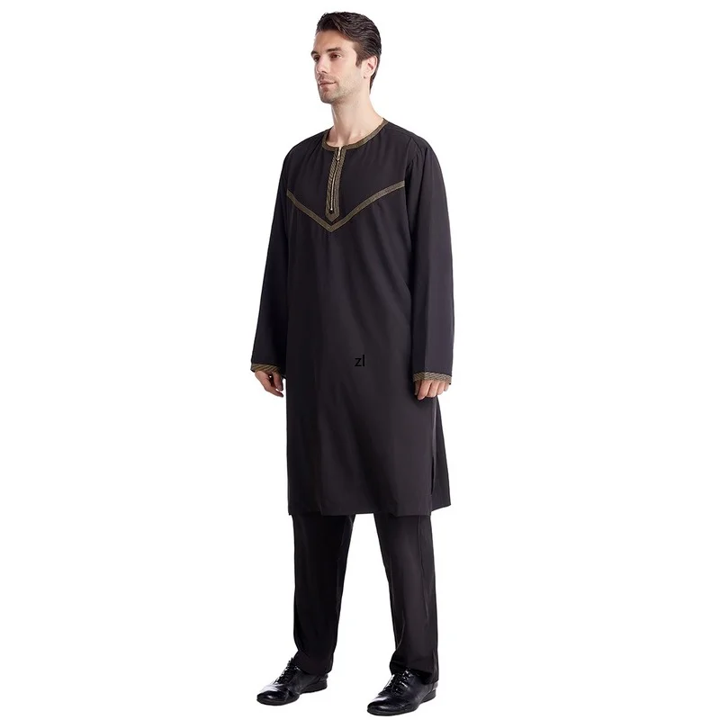 Muslim Ramadan Robe Arab Men Jubba Thobe Costumes Solid Arabic Pakistan Saudi Arabia Turkey Abaya Male National Islamic Clothing
Muslim Ramadan Robe Arab Men Jubba Thobe Costumes Solid Arabic Pakistan Saudi Arabia Turkey Abaya Male National Islamic Clothing