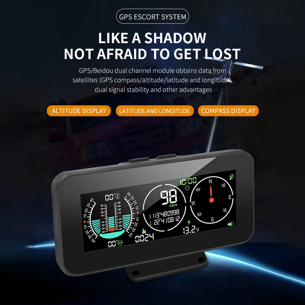 Встроенный высокоточный GPS-модуль с двухканальными спутниками. Отображение скорости, напряжения автомобиля, а также настроения, компаса в режиме реального времени,
Встроенный высокоточный GPS-модуль с двухканальными спутниками. Отображение скорости, напряжения автомобиля, а также настроения, компаса в режиме реального времени,
