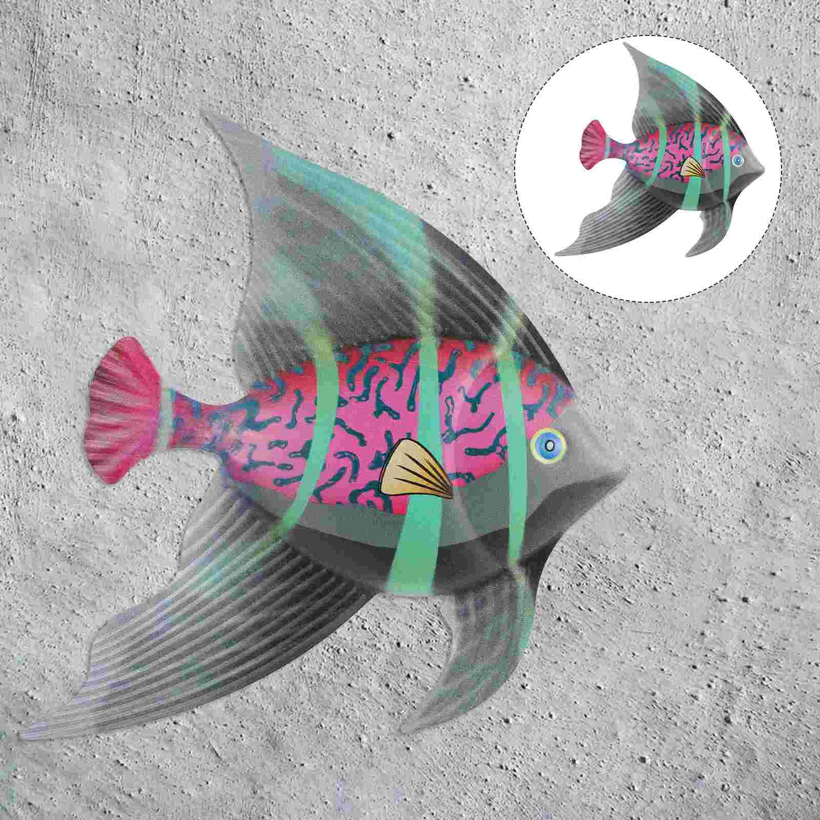 Wrought Iron Fish Wall Hanging Decorations Home Decorate Decorative Indoor Metal
Wrought Iron Fish Wall Hanging Decorations Home Decorate Decorative Indoor Metal