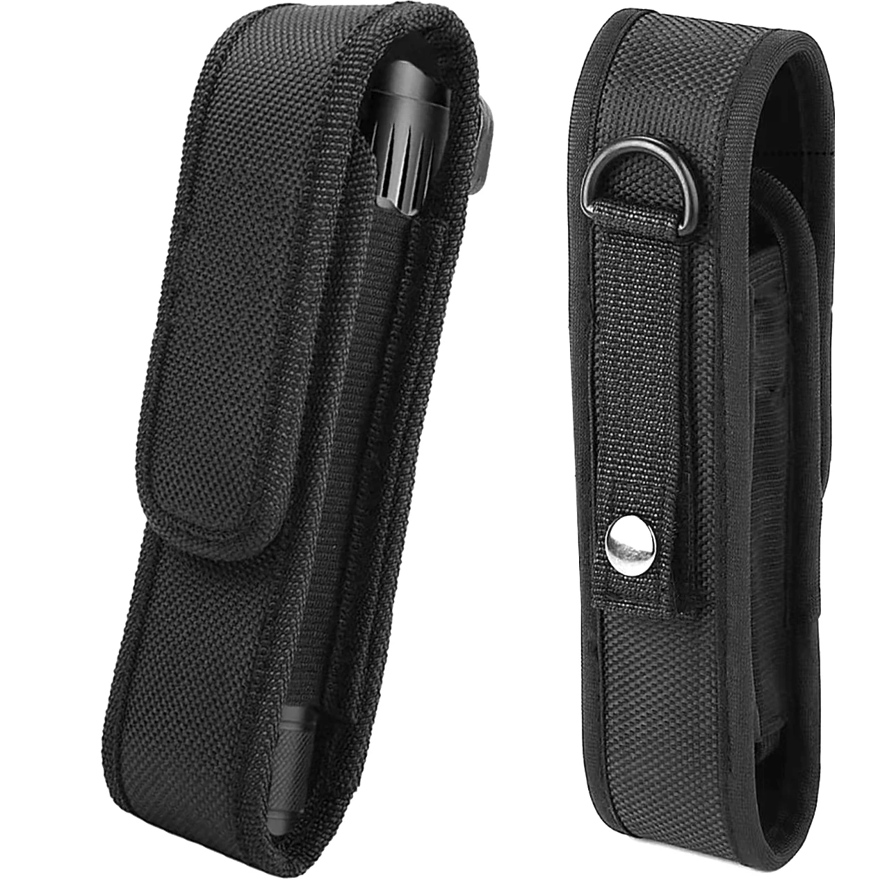 Tactical Flashlight Holster Molle Flashlight Pouch Nylon Outdoor Torch Case Flexible Adjustable Belt Holder for 5" 6" Flashlight
Tactical Flashlight Holster Molle Flashlight Pouch Nylon Outdoor Torch Case Flexible Adjustable Belt Holder for 5" 6" Flashlight