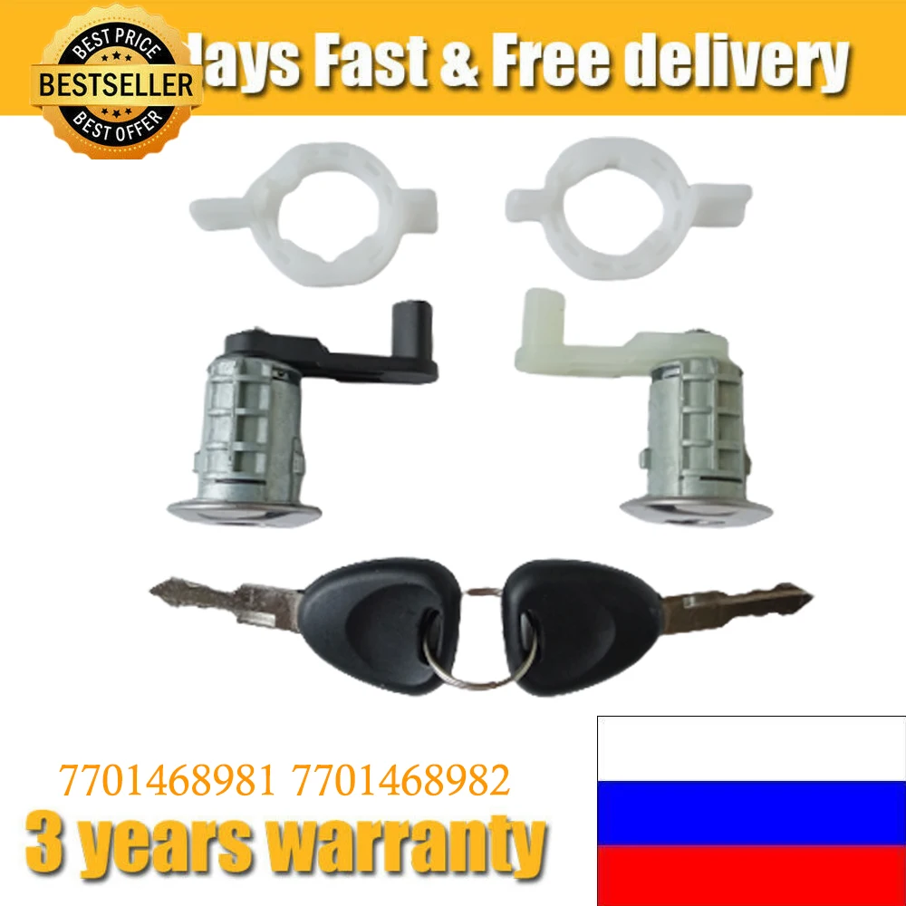 7701468981 7701468982 For Renault Megane Scenic Clio Master Left+Right Car Door Lock Barrel Cylinder with 2 Key
7701468981 7701468982 For Renault Megane Scenic Clio Master Left+Right Car Door Lock Barrel Cylinder with 2 Key