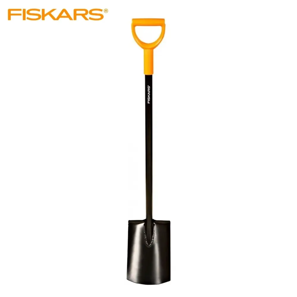 Лопата с закругленным лезвием Fiskars Solid 1026683 | Инструменты