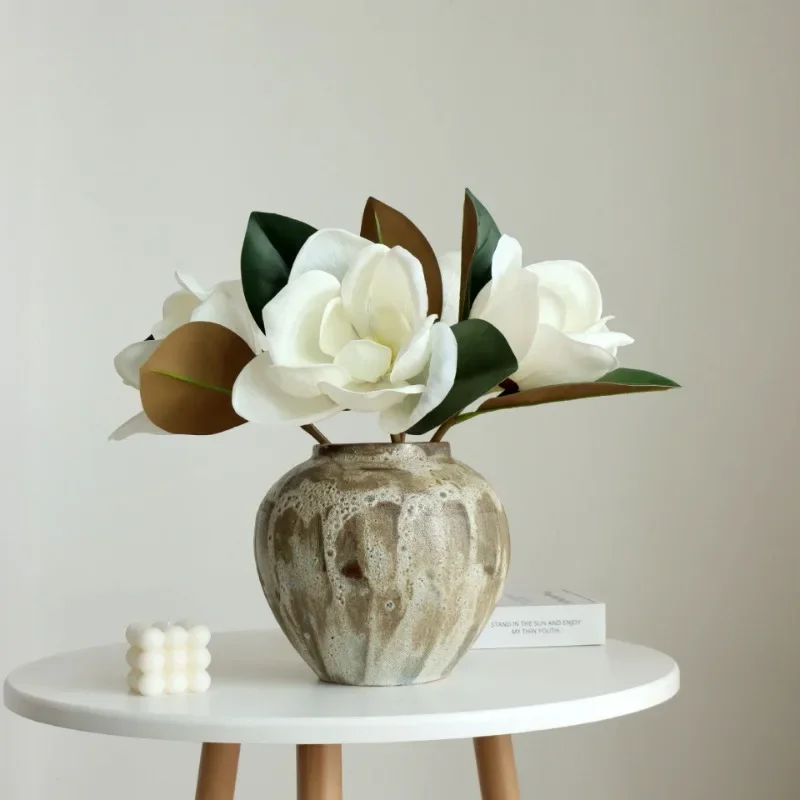 High-grade Real Touch Artificial Magnolia Branch White Fake Flower Wedding Decoration Bridal Bouquet Table Wedding Party Decor
High-grade Real Touch Artificial Magnolia Branch White Fake Flower Wedding Decoration Bridal Bouquet Table Wedding Party Decor