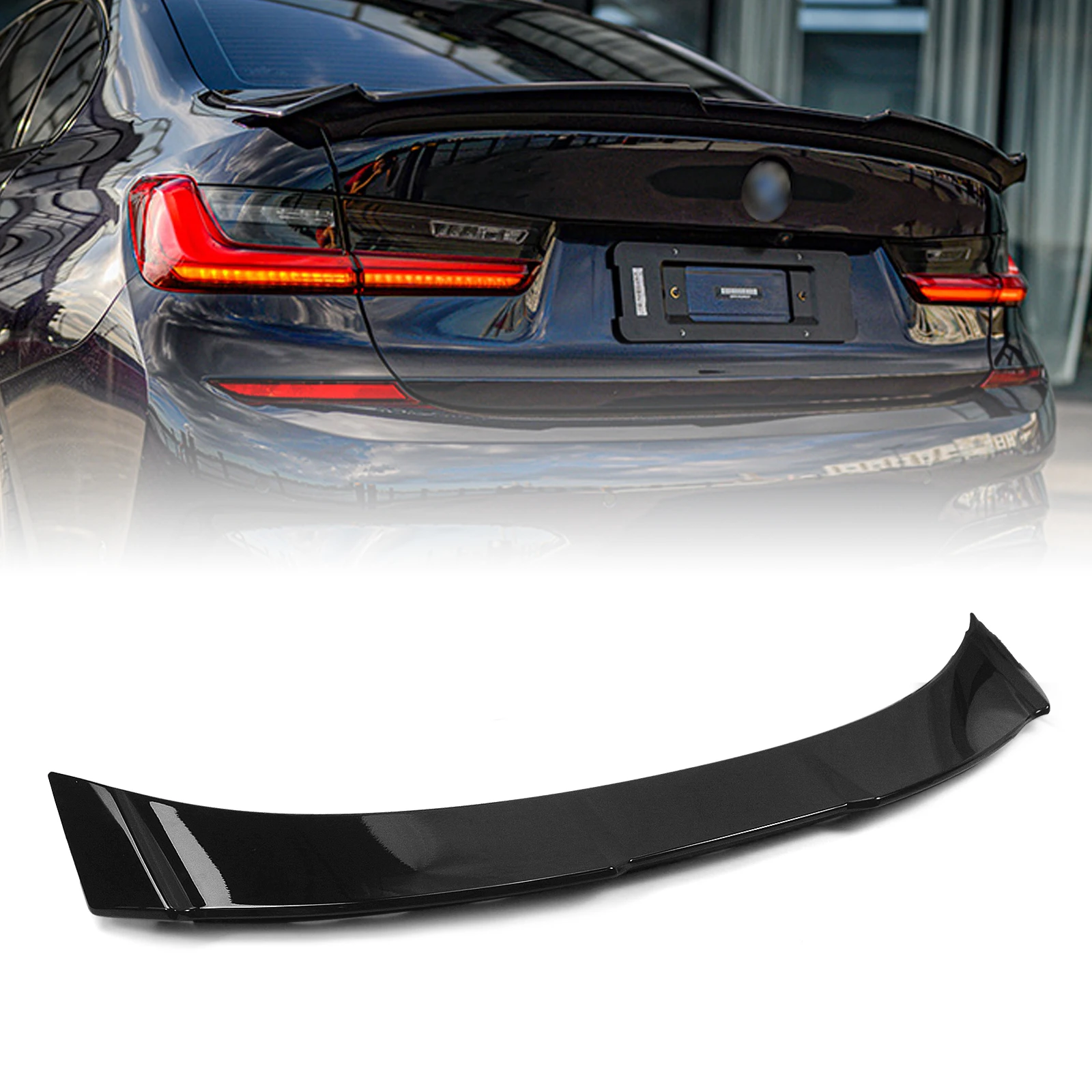YOFER Trunk Rear Spoiler Wing For BMW 3-Series G20 2019 2020 2021 320i 330i Car Tailgate Lid Trim Decklid Splitter Lip Body Kit
YOFER Trunk Rear Spoiler Wing For BMW 3-Series G20 2019 2020 2021 320i 330i Car Tailgate Lid Trim Decklid Splitter Lip Body Kit