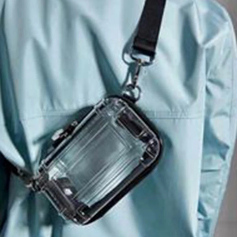 Acrylic Transparent Small Crossbody Bag Women Clear Plastic Small Shoulder Bag Travel Portable Makeup Bag Purse Mobile Case
Acrylic Transparent Small Crossbody Bag Women Clear Plastic Small Shoulder Bag Travel Portable Makeup Bag Purse Mobile Case