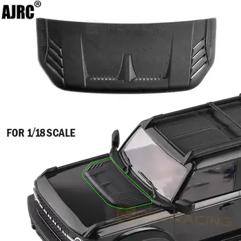 랩터 후드 장식 3D 인쇄 시뮬레이션 자동차 쉘 플라스틱 보호 시트, 1/18 Traxxas Trx-4m Bronco Trx4m 용 G179fs