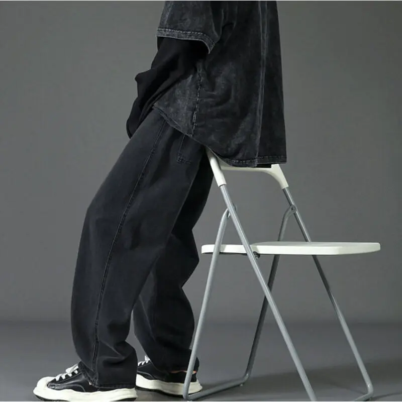 Autumn New Denim Pants Men Baggy Trendy Korean Fashion Hip Hop Casual Baggy Jeans Men's Straight Wide Leg Trousers Male M-2xl 
Autumn New Denim Pants Men Baggy Trendy Korean Fashion Hip Hop Casual Baggy Jeans Men's Straight Wide Leg Trousers Male M-2xl