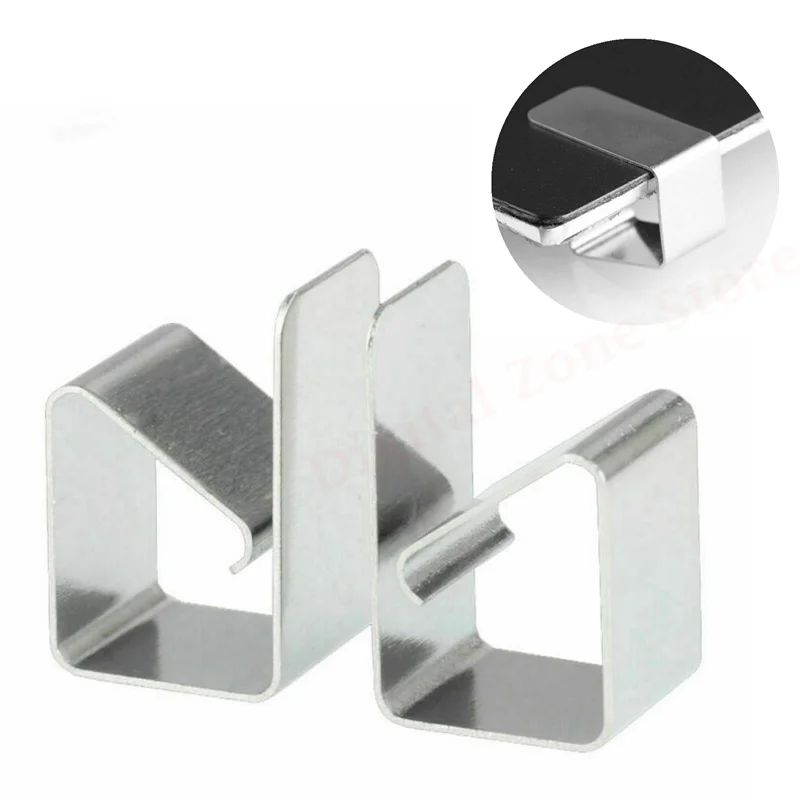 Stainless Steel 3D Printer Clips Build Plate Glass Retainer Heated Bed Clamps for Creality CR-10 Hot Bed Accessories
Stainless Steel 3D Printer Clips Build Plate Glass Retainer Heated Bed Clamps for Creality CR-10 Hot Bed Accessories