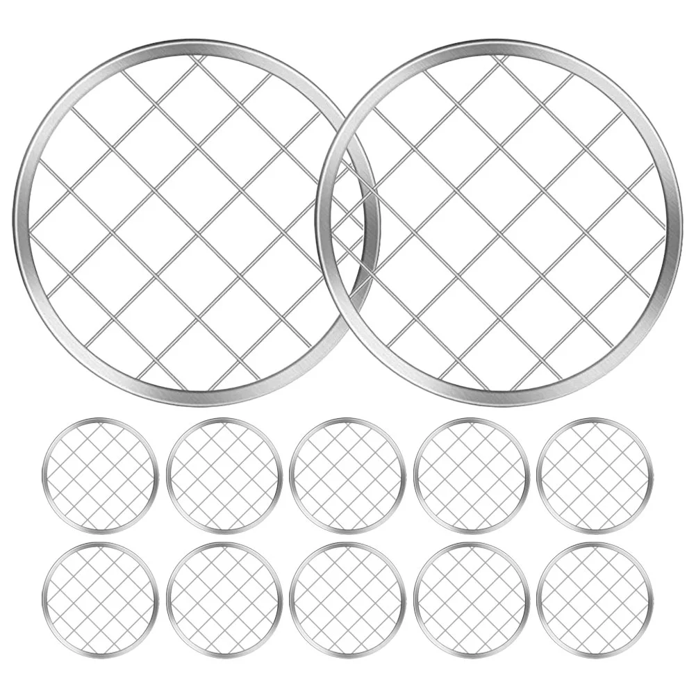 12Pcs Metal Pen Holder Grid Metal Flower Grid Mason Jar Floral Grid Stainless Steel Floral Vase Grid
12Pcs Metal Pen Holder Grid Metal Flower Grid Mason Jar Floral Grid Stainless Steel Floral Vase Grid