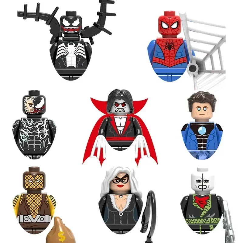 X0220 XH971 Superhero Spider-Man Venom Anime Heroes Bricks Cartoon Character building block Educational Toy Boy Birthday Present
X0220 XH971 Superhero Spider-Man Venom Anime Heroes Bricks Cartoon Character building block Educational Toy Boy Birthday Present