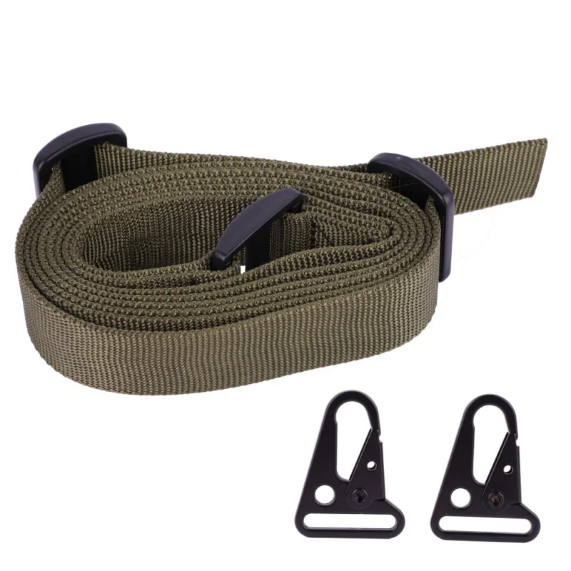 

Point Rifle Accessories Nylon Tactical Adjustable Breathable Belt Buckled Clips Sling