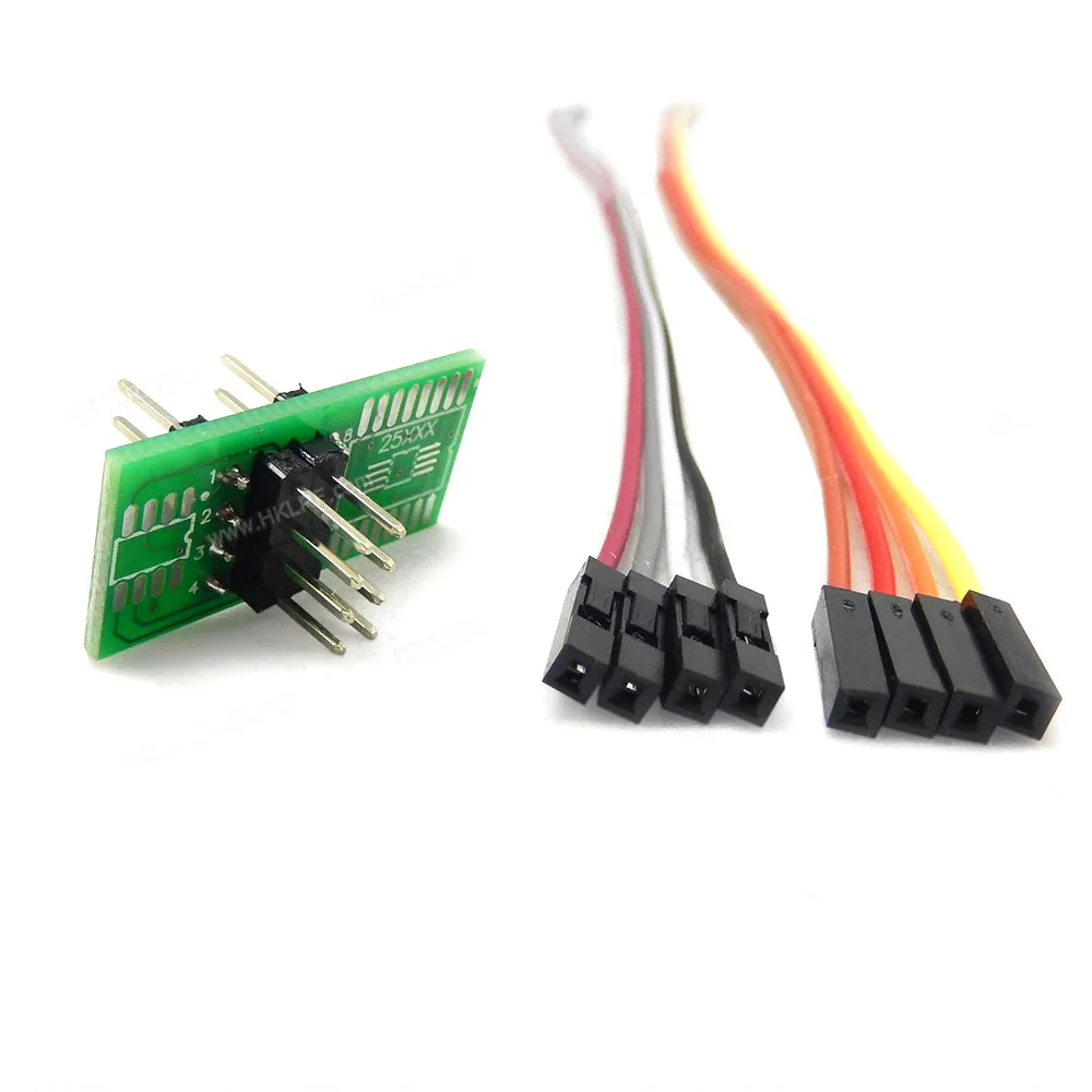 2023 Update version SOIC8 SOP8 Test Clip For EEPROM 93CXX / 25CXX / 24CXX in-circuit programming
2023 Update version SOIC8 SOP8 Test Clip For EEPROM 93CXX / 25CXX / 24CXX in-circuit programming