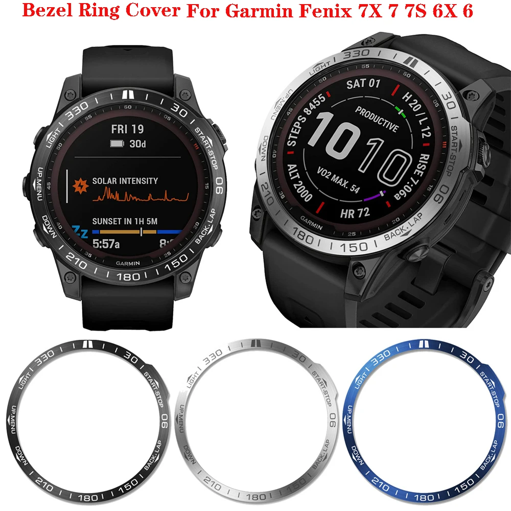 Bezel Ring Styling Frame Case For Garmin Fenix 7X 7 7S 6X 6 Watch Stainless Steel Cover Anti-scratch Protection Ring Accessories
Bezel Ring Styling Frame Case For Garmin Fenix 7X 7 7S 6X 6 Watch Stainless Steel Cover Anti-scratch Protection Ring Accessories