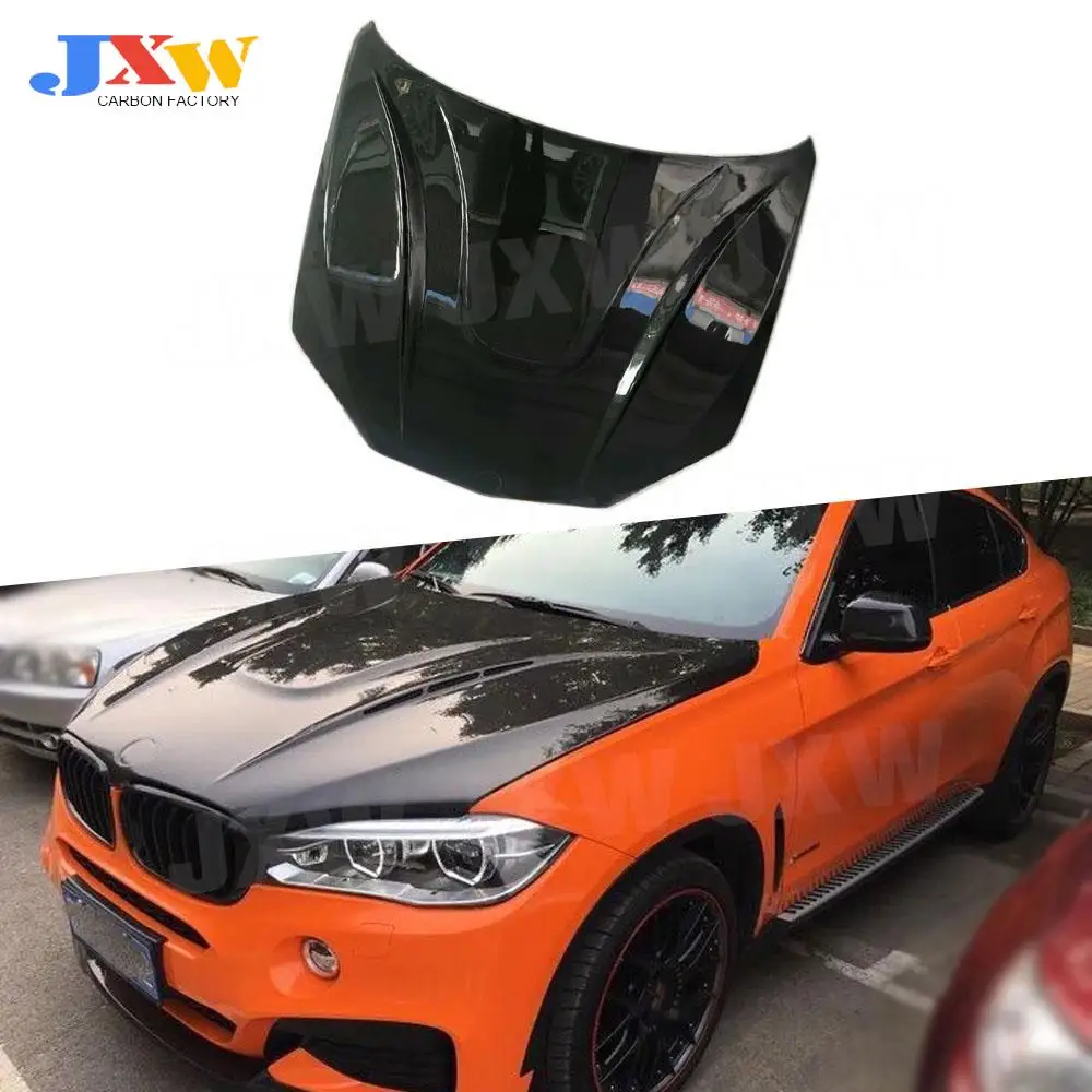 Carbon Fiber Front Engine Hood Vent Cover For BMW X5 X6 2007-2013 Car Bonnet Cap Styling
Carbon Fiber Front Engine Hood Vent Cover For BMW X5 X6 2007-2013 Car Bonnet Cap Styling