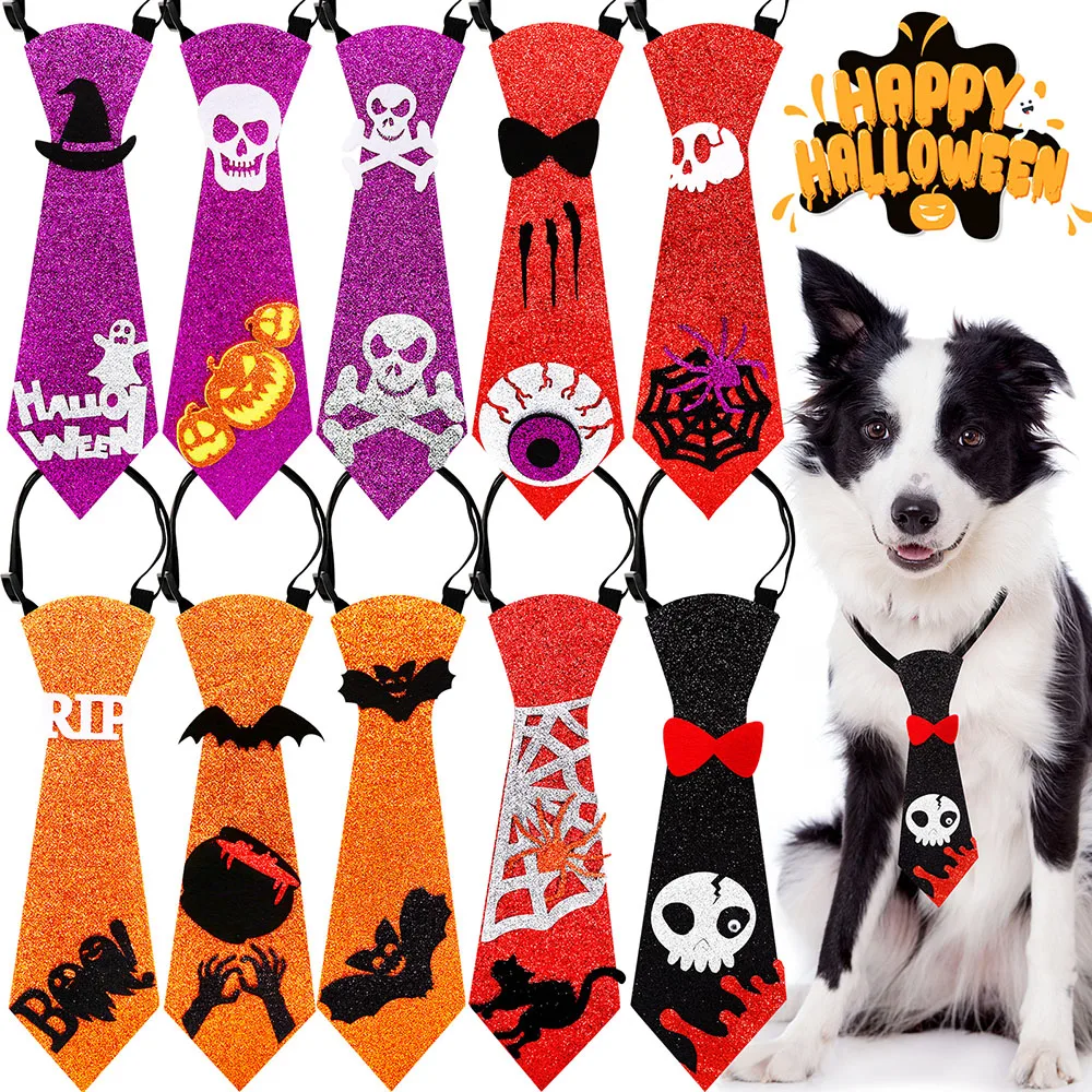 10PCS Large Dog Neckties For Halloween Elastic Band Dog Tie Bowties Dog Big Neckties Dog Grooming Accessories For Large Dogs
10PCS Large Dog Neckties For Halloween Elastic Band Dog Tie Bowties Dog Big Neckties Dog Grooming Accessories For Large Dogs