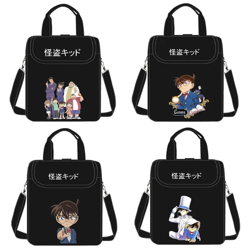 Рюкзак Detective Conan с мультипликационным анимационным рисунком, портативная универсальная Милая школьная сумка большой вместимости для учеников
Рюкзак Detective Conan с мультипликационным анимационным рисунком, портативная универсальная Милая школьная сумка большой вместимости для учеников