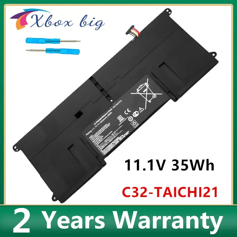 

C32-TAICHI21 Аккумулятор для ноутбука ASUS Ultrabook TAICHI 21 C32-TAICHI21 TAICHI21 11,1 V 3200mAh 35WH