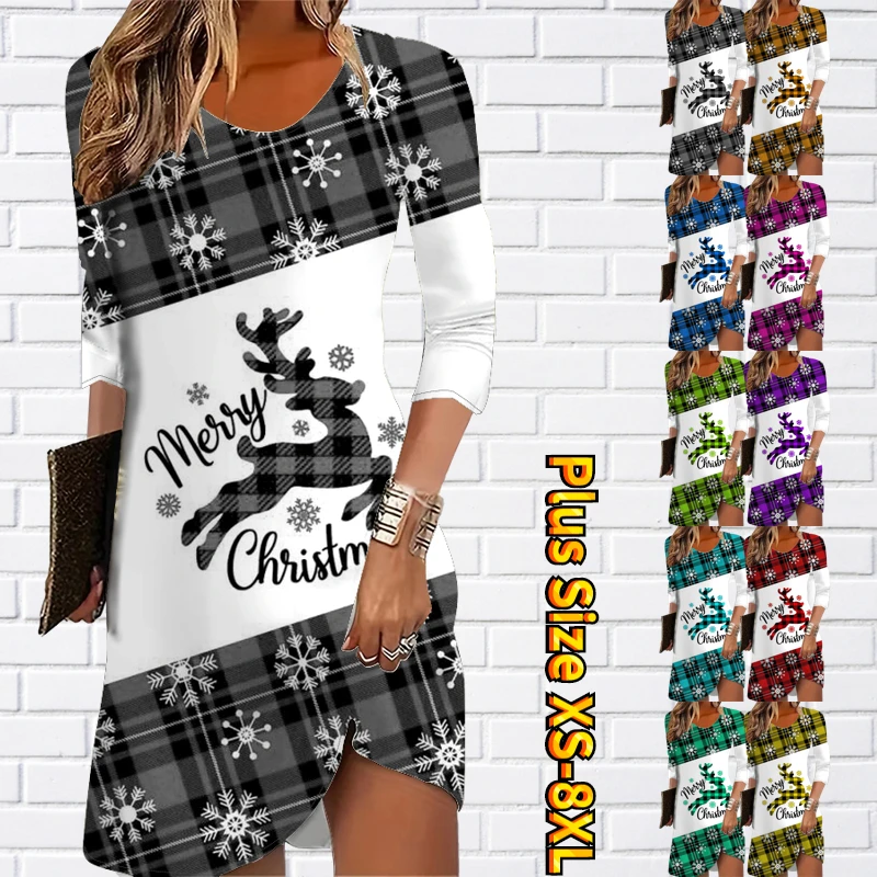 Autumn New Design Print Slim MIDI Skirt Fashion Knee-length Skirt Winter Women Round Neck Fashion Long Sleeve Skirt XS-8XL
Autumn New Design Print Slim MIDI Skirt Fashion Knee-length Skirt Winter Women Round Neck Fashion Long Sleeve Skirt XS-8XL