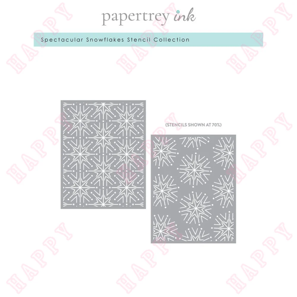 Plastic Stencil Spectacular Snowflakes For 2022 DIY Craft Making Greeting Card Scrapbooking Diary Decoration Embossing Template
Plastic Stencil Spectacular Snowflakes For 2022 DIY Craft Making Greeting Card Scrapbooking Diary Decoration Embossing Template