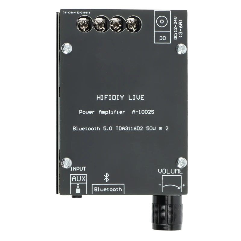 HFES Bluetooth 5,0 AUX TPA3116D2 плата цифрового усилителя мощности 2X5 0 Вт динамик Стерео Аудио AMP модуль домашняя музыка A1002S
HFES Bluetooth 5,0 AUX TPA3116D2 плата цифрового усилителя мощности 2X5 0 Вт динамик Стерео Аудио AMP модуль домашняя музыка A1002S